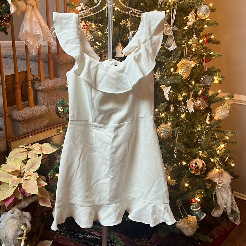 French connection white dress